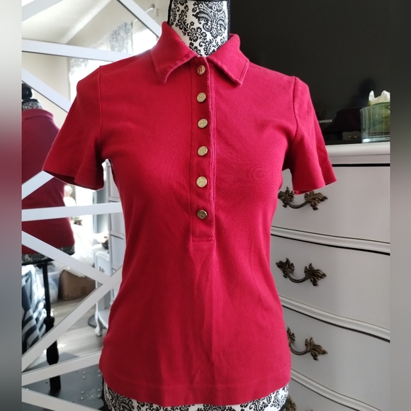 Tory Burch Red Polo - Picture 6 of 16